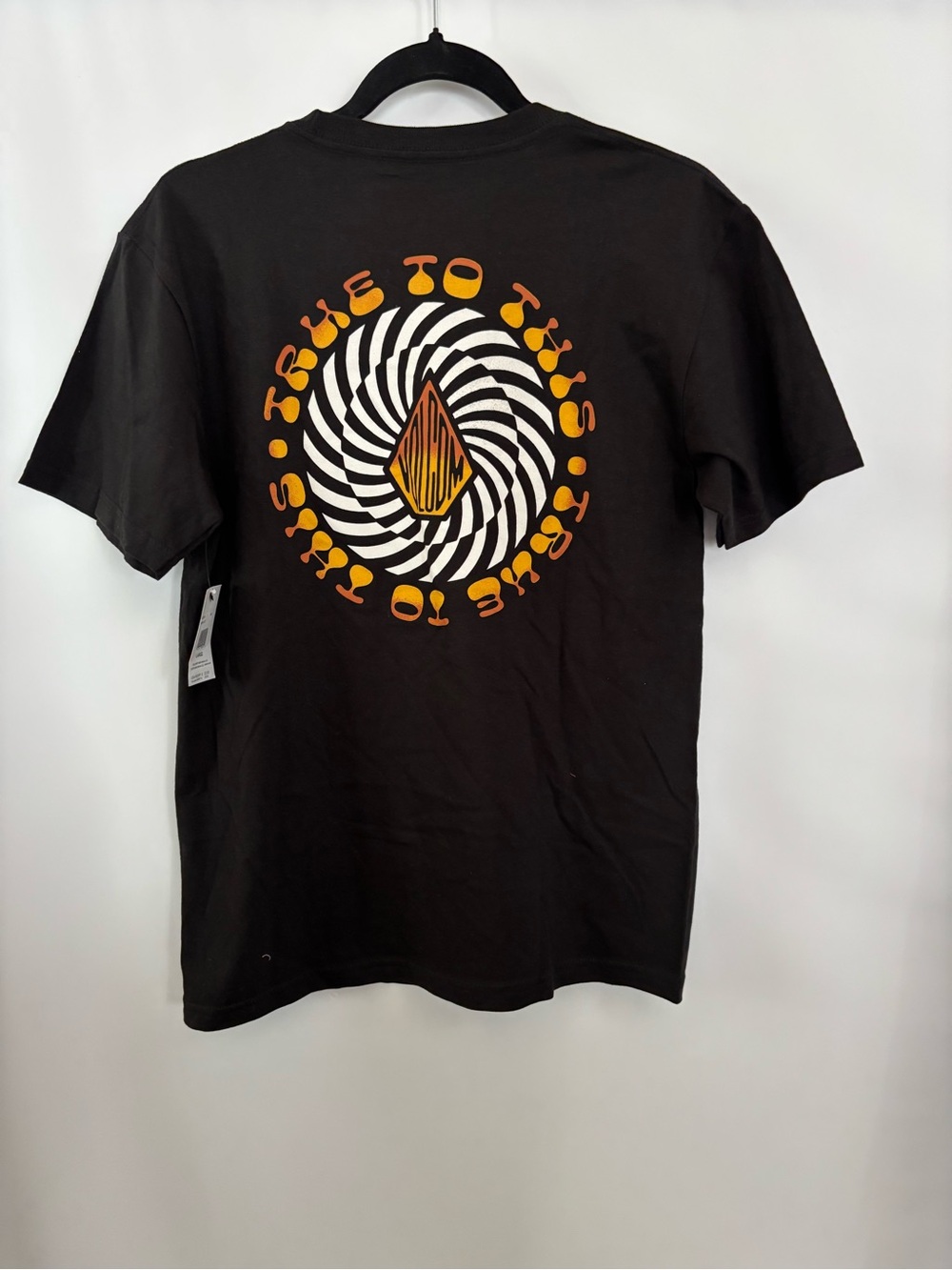 Volcom Motorin Graphic T-Shirt Black Yourh Size L NWT